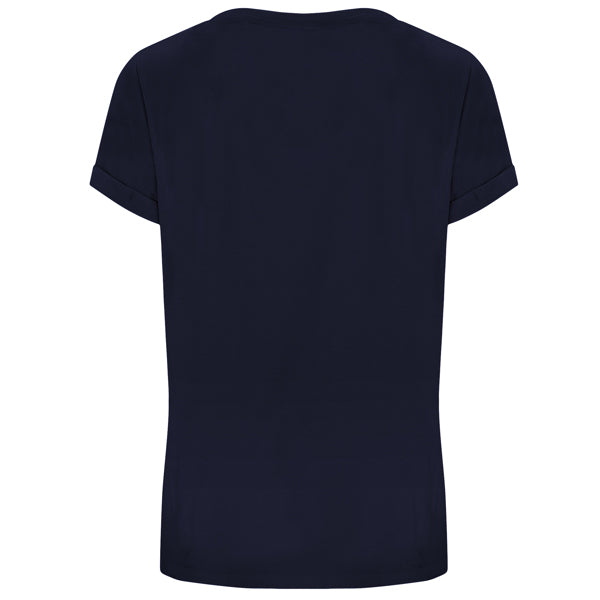 Tricou CIES bleumarin - spate