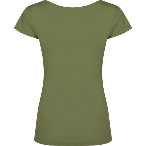 Tricou GUADALUPE verde militar - spate