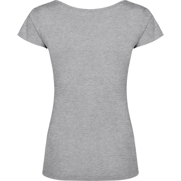Tricou GUADALUPE gri melanj - spate