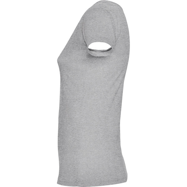 Tricou GUADALUPE gri melanj - vedere 3