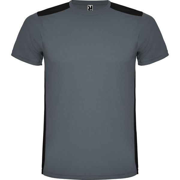 Tricou DETROIT abanos/negru - fata
