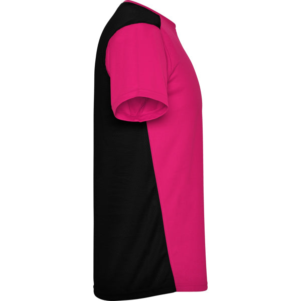 Tricou DETROIT fucsia/negru - vedere 4