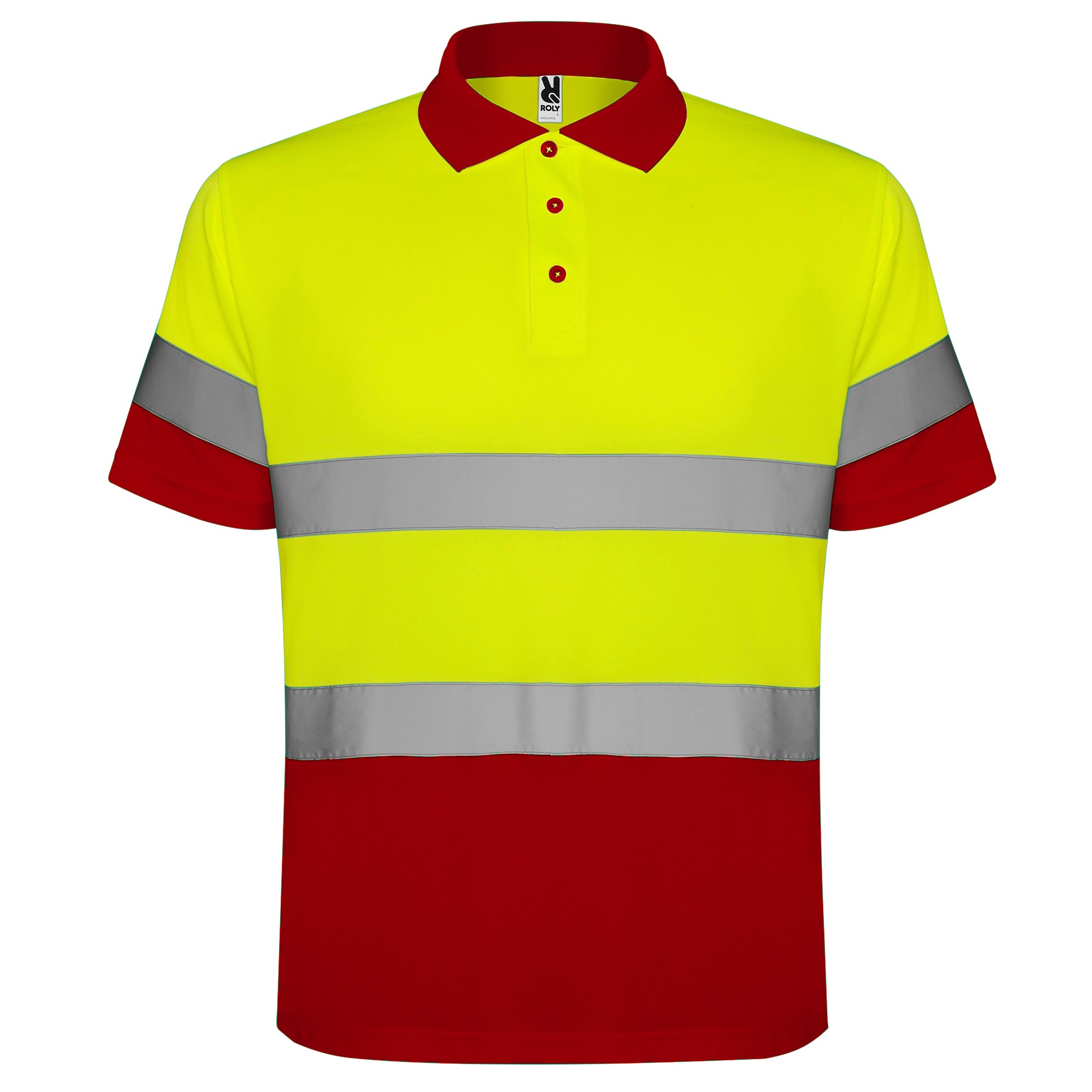 Tricou polo reflectorizant POLARIS
