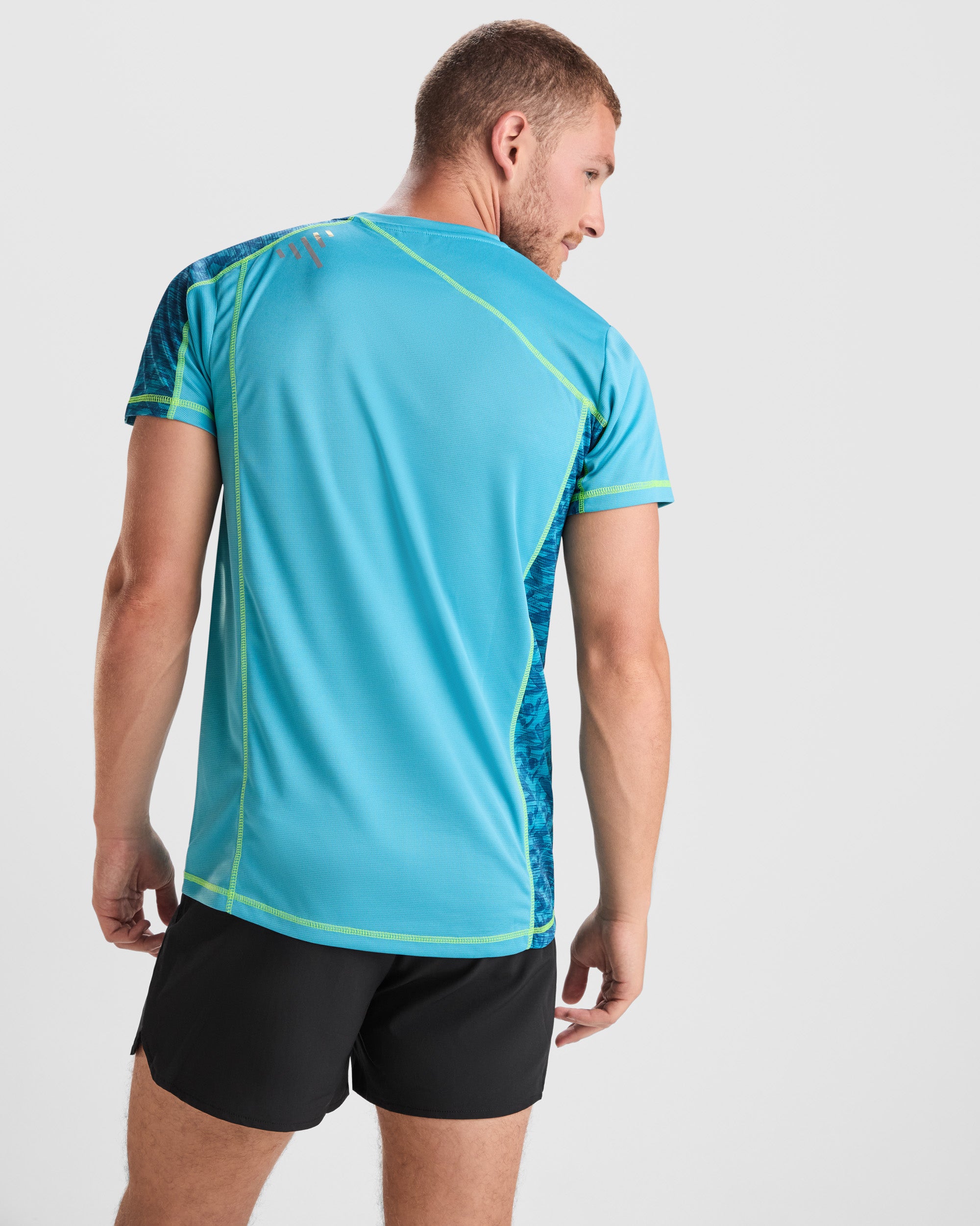 Tricou sport cu panouri imprimate SOCHI