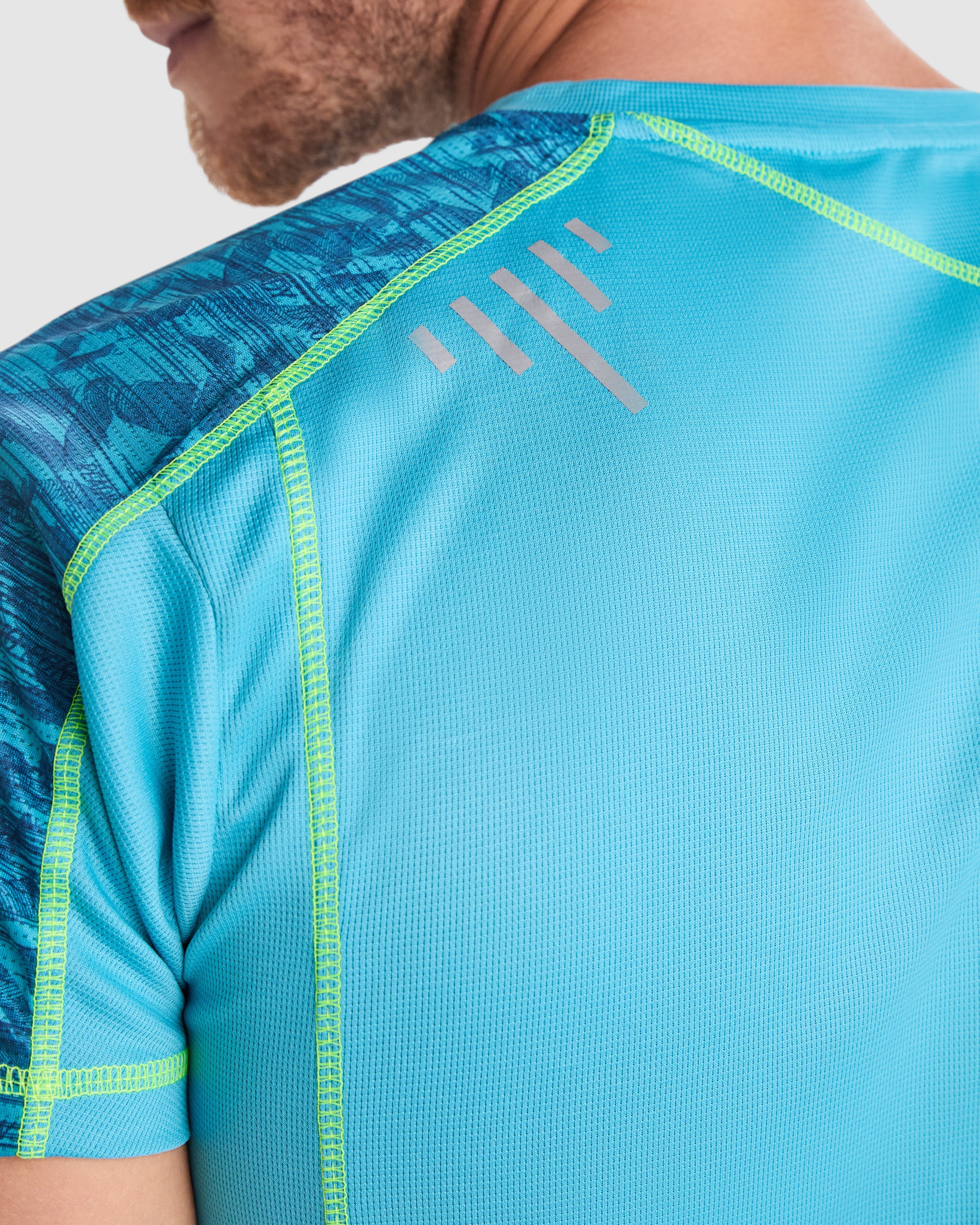 Tricou sport cu panouri imprimate SOCHI