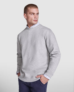 Bluza cu guler rotund bumbac organic BATIAN