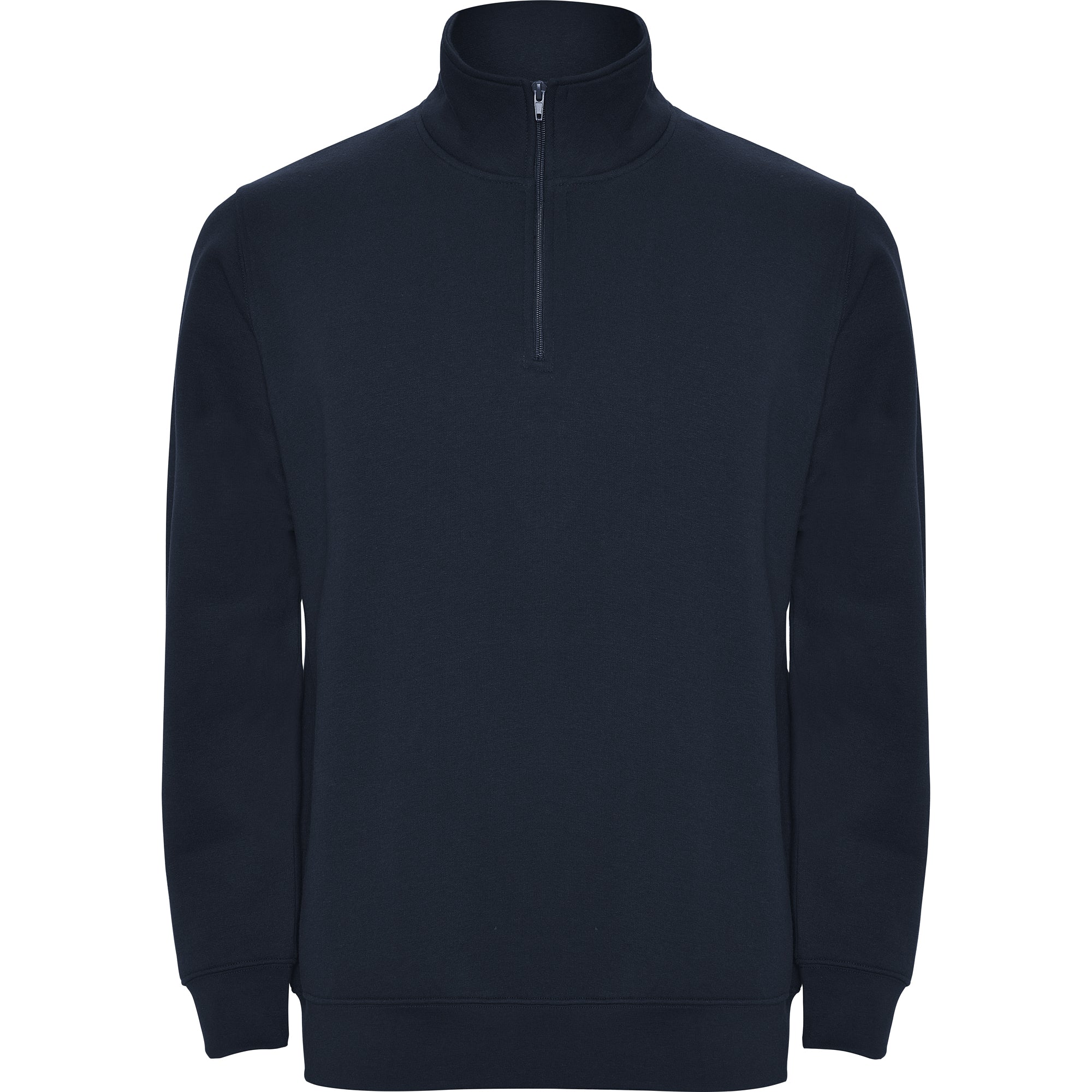 Bluza polo cu guler inalt si fermoar ANETO