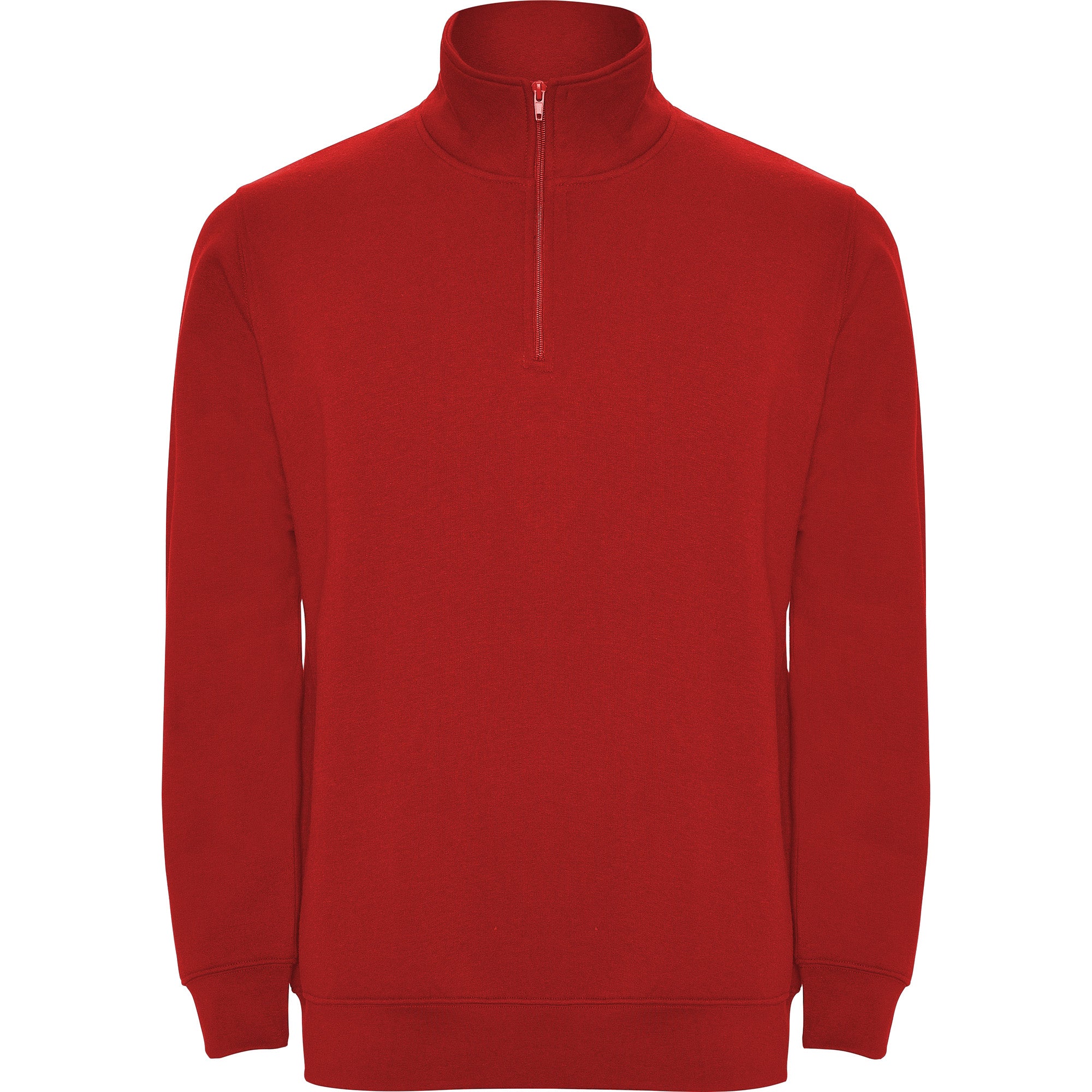 Bluza polo cu guler inalt si fermoar ANETO