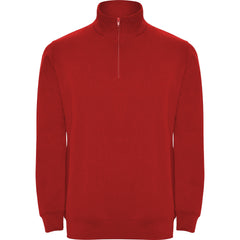 Bluza polo cu guler inalt si fermoar ANETO