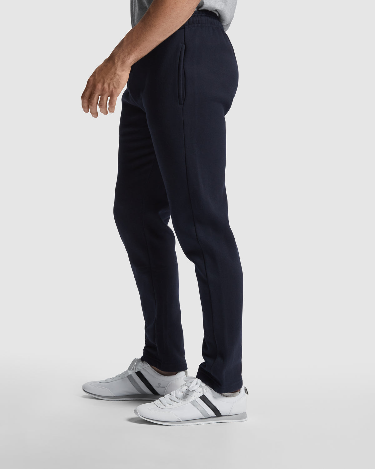 Pantaloni din fleece cu croiala dreapta NEW ASTUN