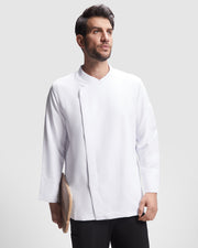 Tunica unisex de bucatar cu capse ascunse DABIZ