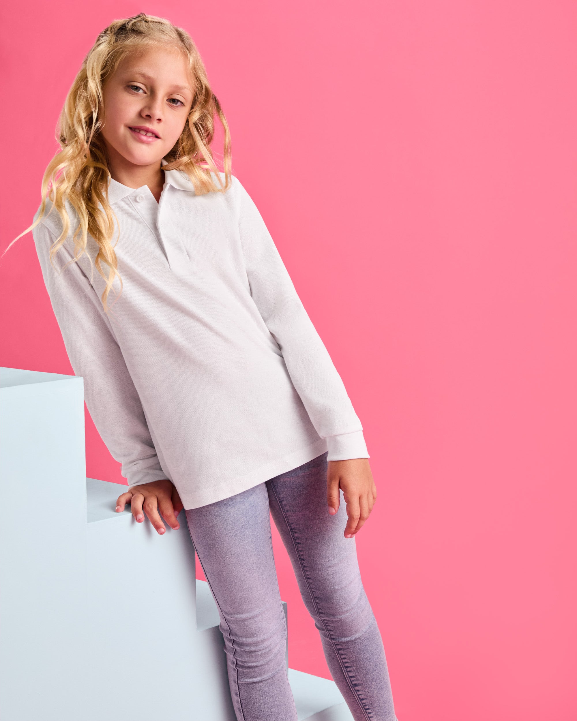 Tricou polo cu maneca lunga pt copii CARPE CHILD