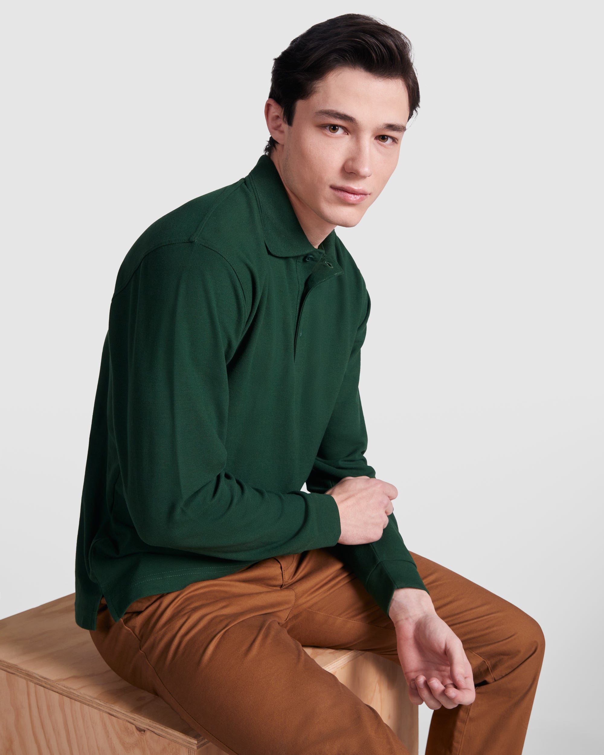 Tricou polo cu maneca lunga CARPE