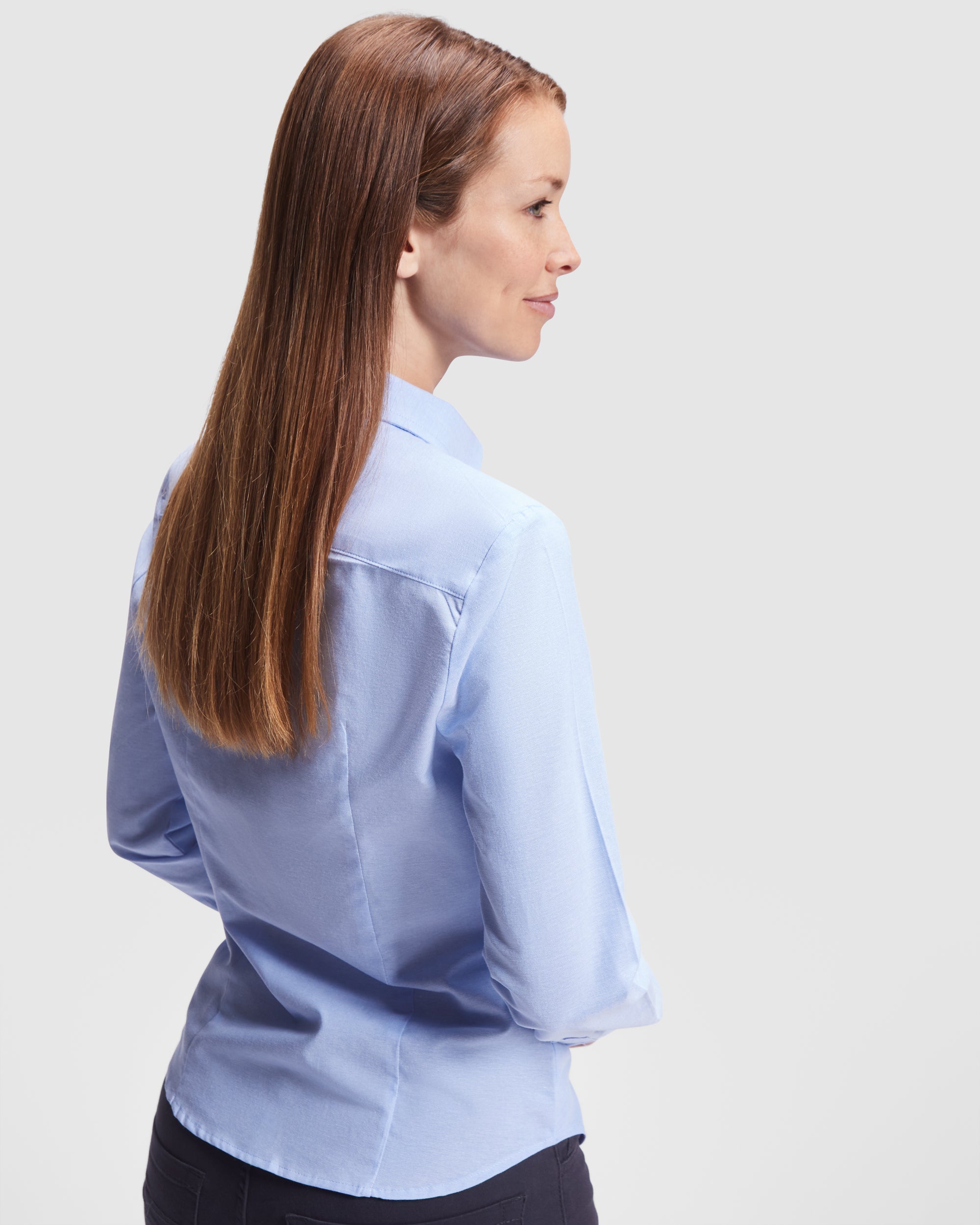 Camasa de ospatar pt femei cu material tip OXFORD WOMAN