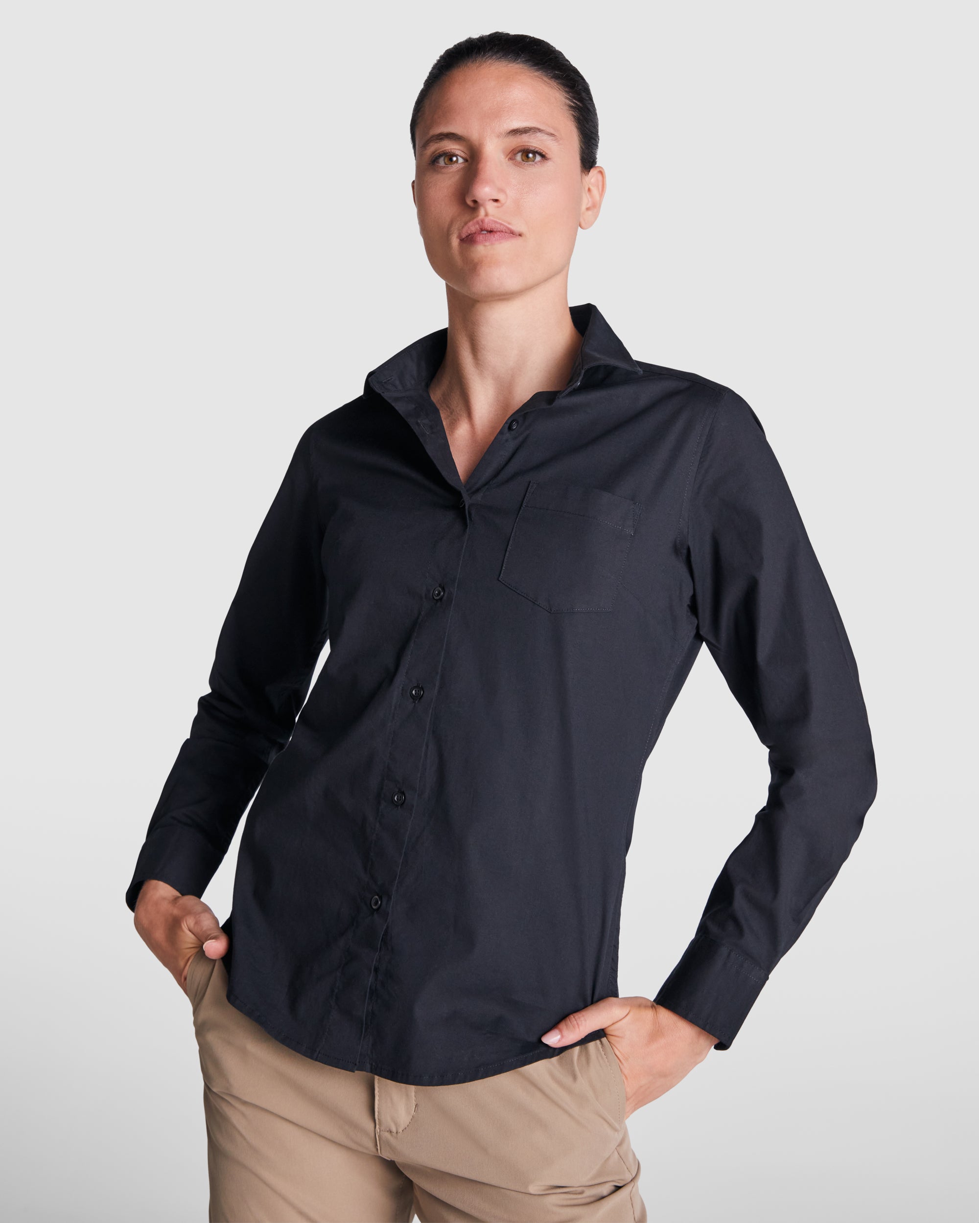 Camasa de ospatar pt femei cu material elastic MOSCU WOMAN