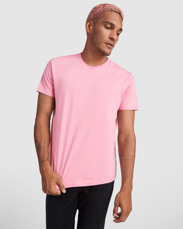 Tricou BRACO roz guma - pe model