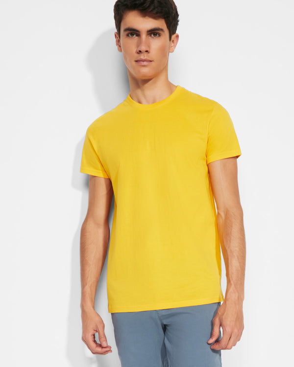 Tricou BRACO galben golden - pe model