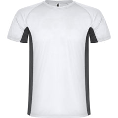 Tricou SHANGHAI alb/plumb inchis