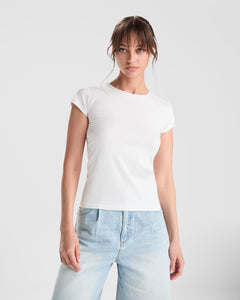 Tricou BALI alb - pe model