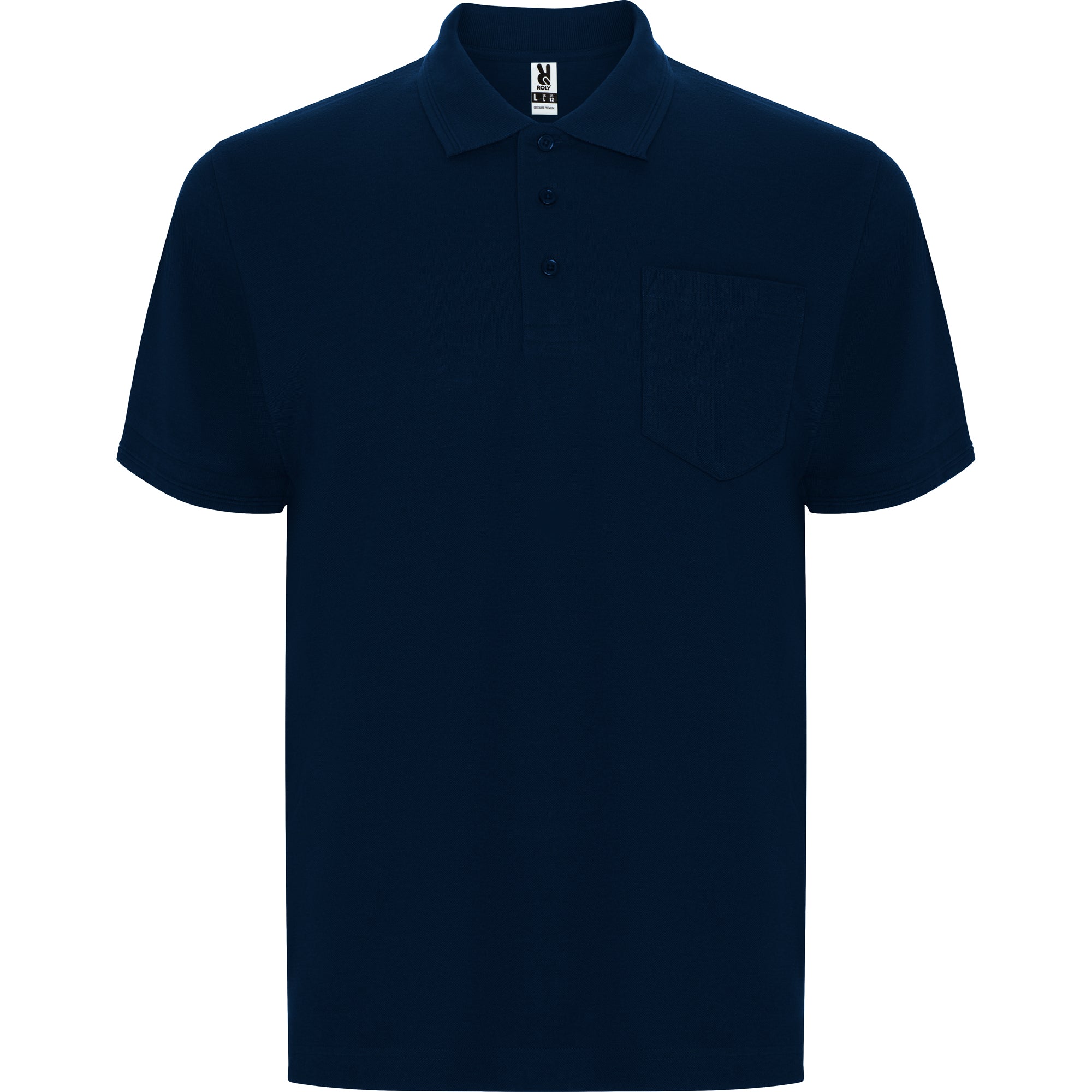 Tricou polo cu buzunar din material anti-pilling CENTAURO PREMIUM