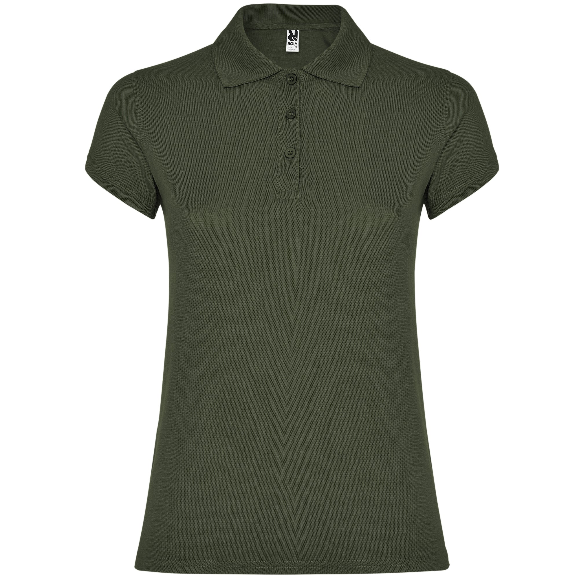 Tricou polo cambrat bumbac STAR WOMAN