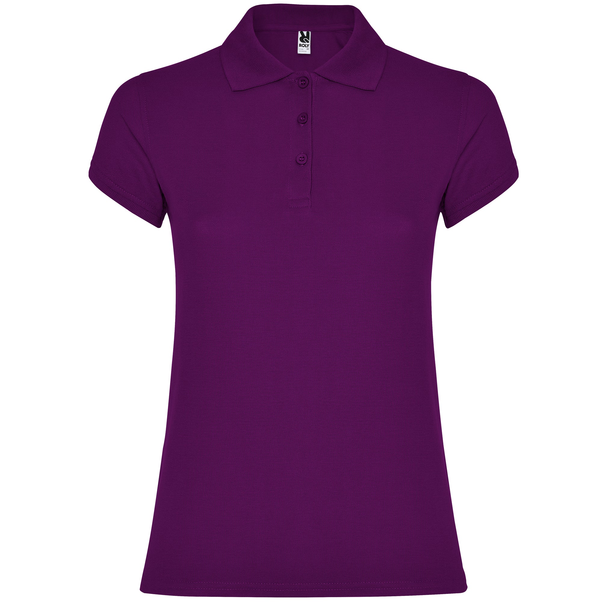 Tricou polo cambrat bumbac STAR WOMAN