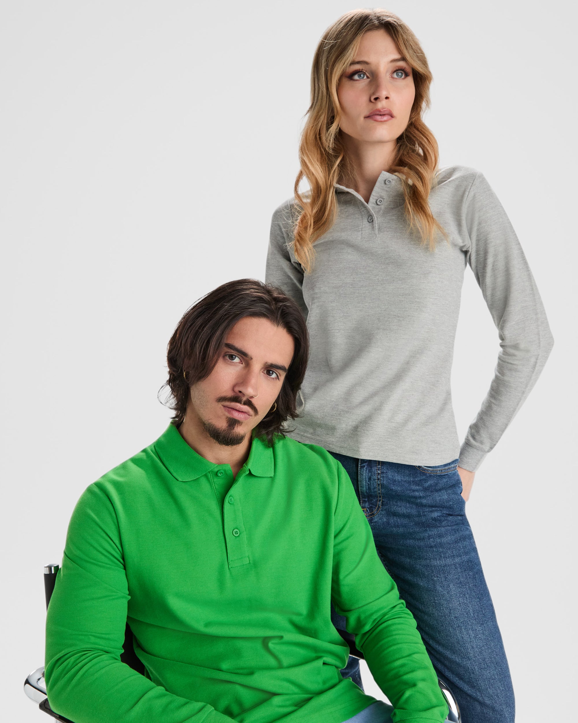 Tricou polo cu maneca lunga barbati ESTRELLA L/S