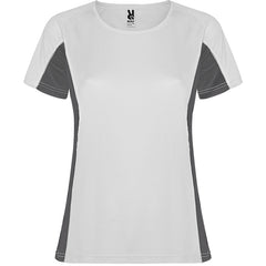Tricou SHANGHAI WOMAN alb/plumb inchis