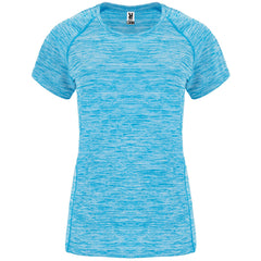 Tricou AUSTIN WOMAN turcoaz melanj