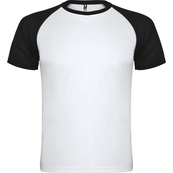 Tricou INDIANAPOLIS alb/negru