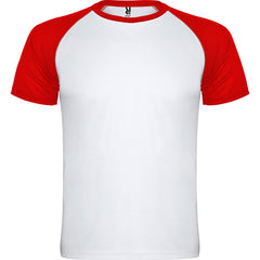 Tricou INDIANAPOLIS alb/rosu