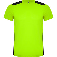 Tricou DETROIT lime punch/negru