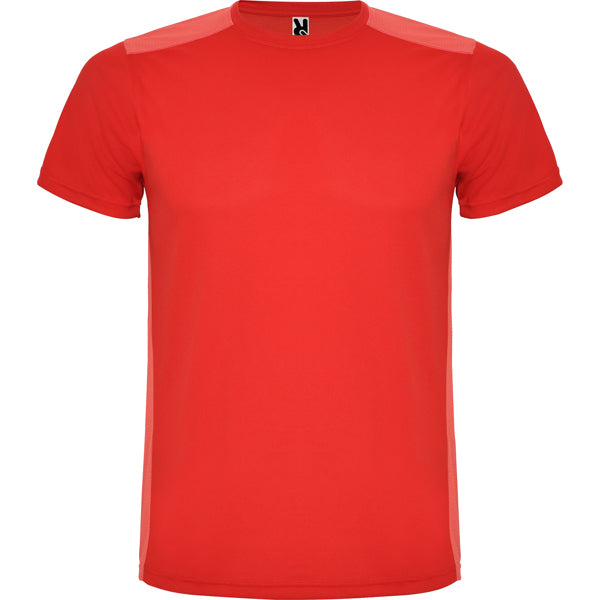Tricou DETROIT rosu/rosu deschis