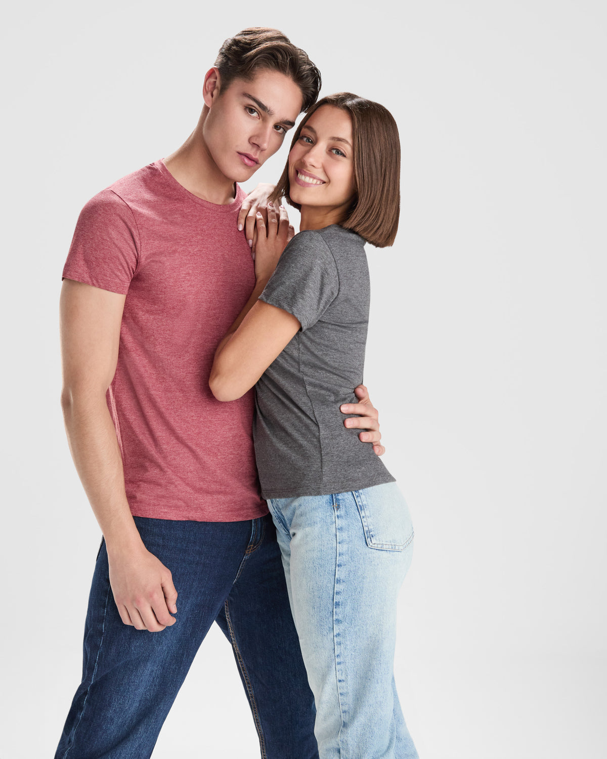 Tricou cambrat melanj 150g FOX WOMAN
