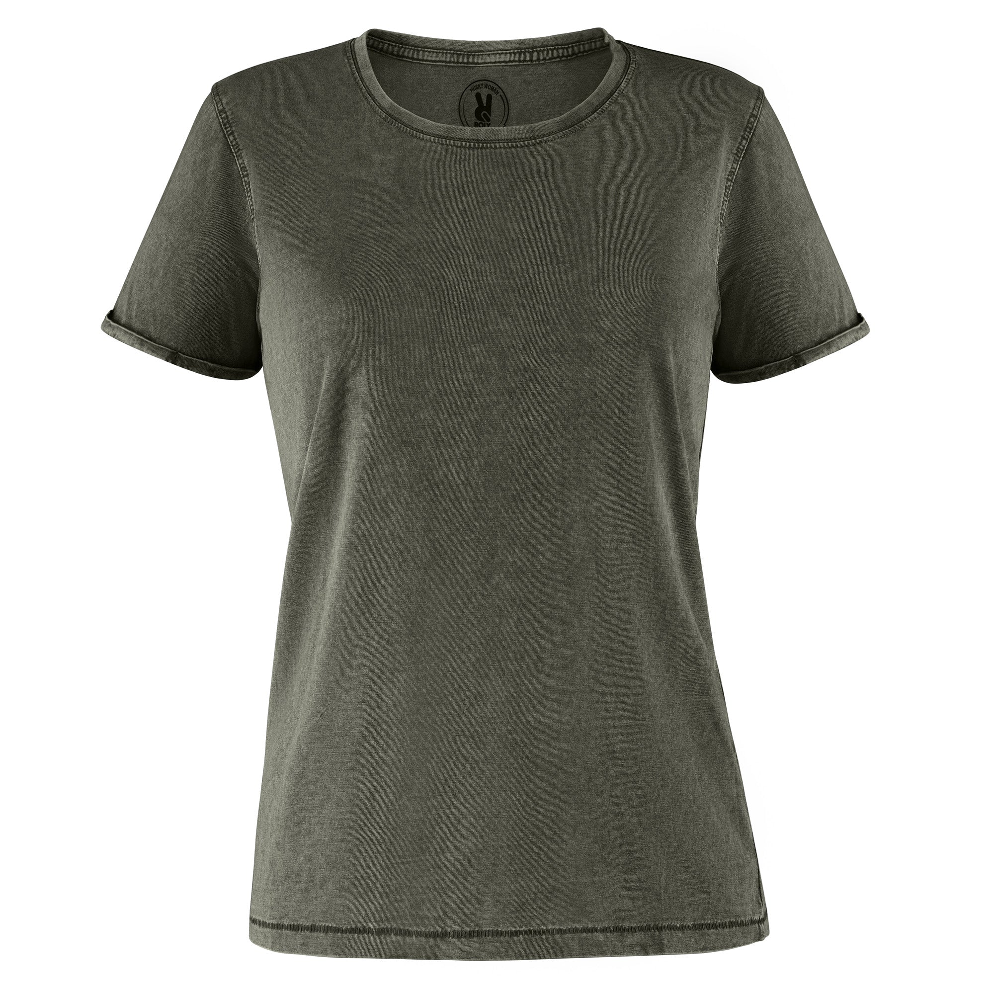 Tricou cu efect decolorat HUSKY WOMAN