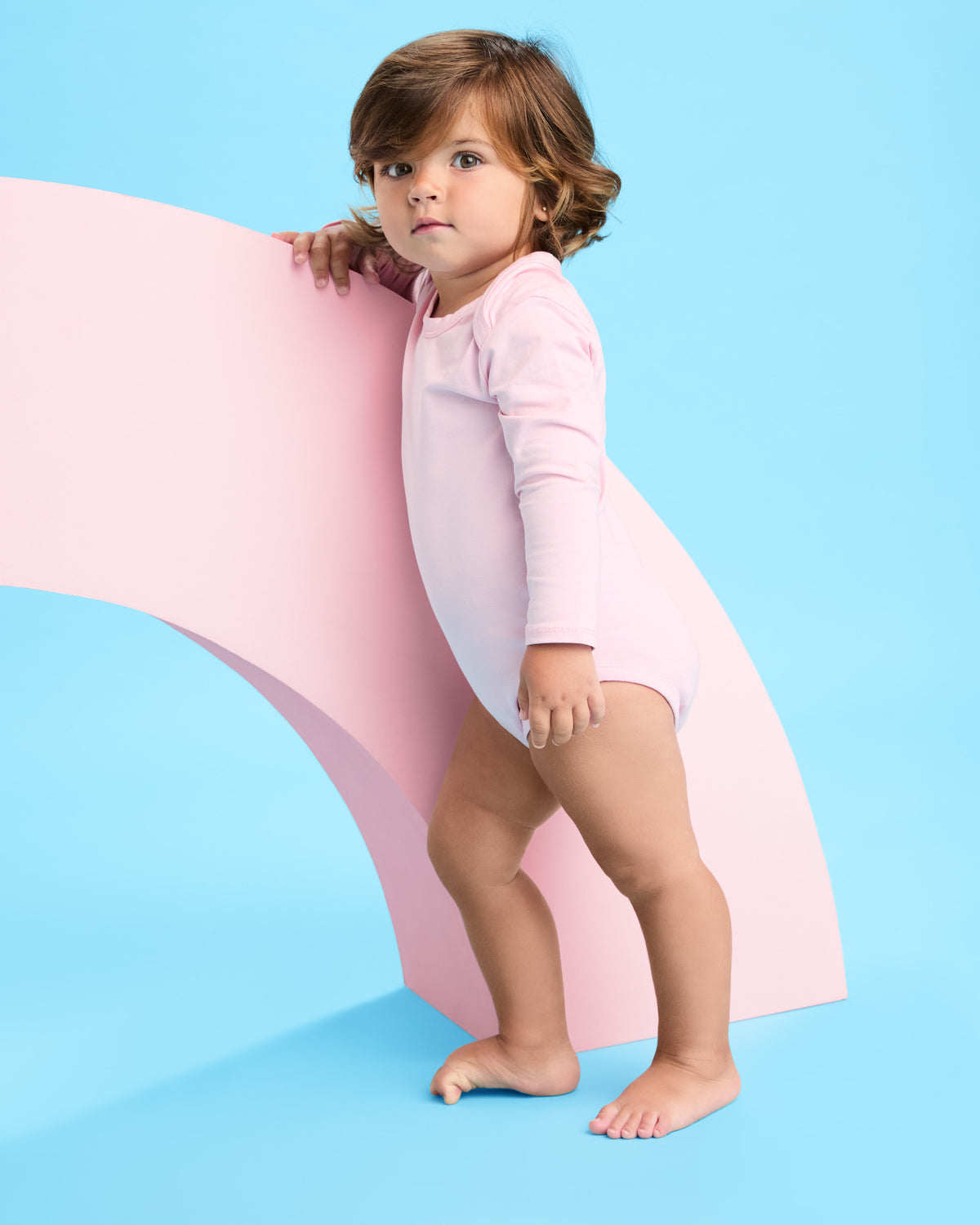 Body bebelusi cu maneca lunga bumbac HONEY L/S
