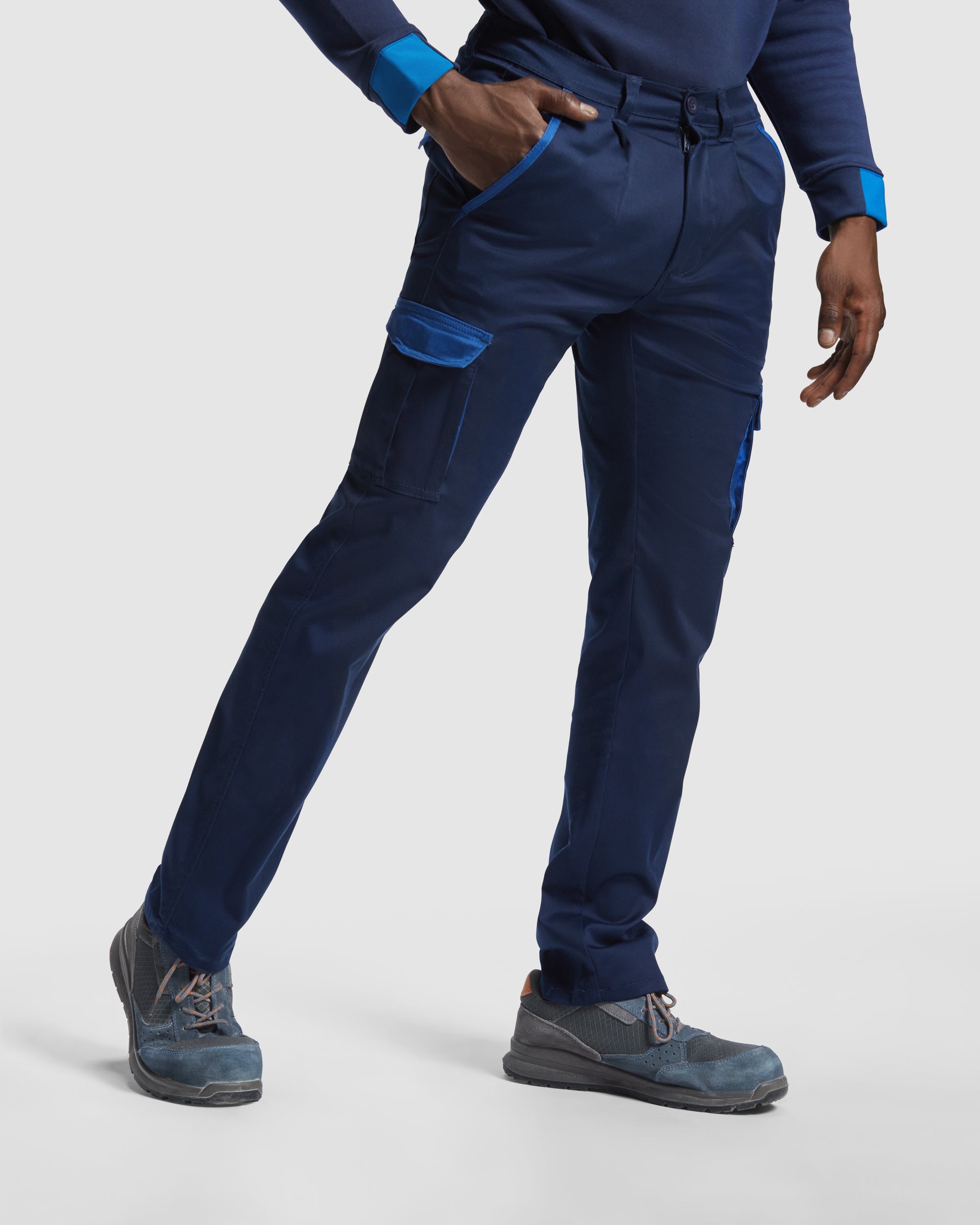 Pantaloni lungi in 2 culori cu buzunare laterale TROOPER