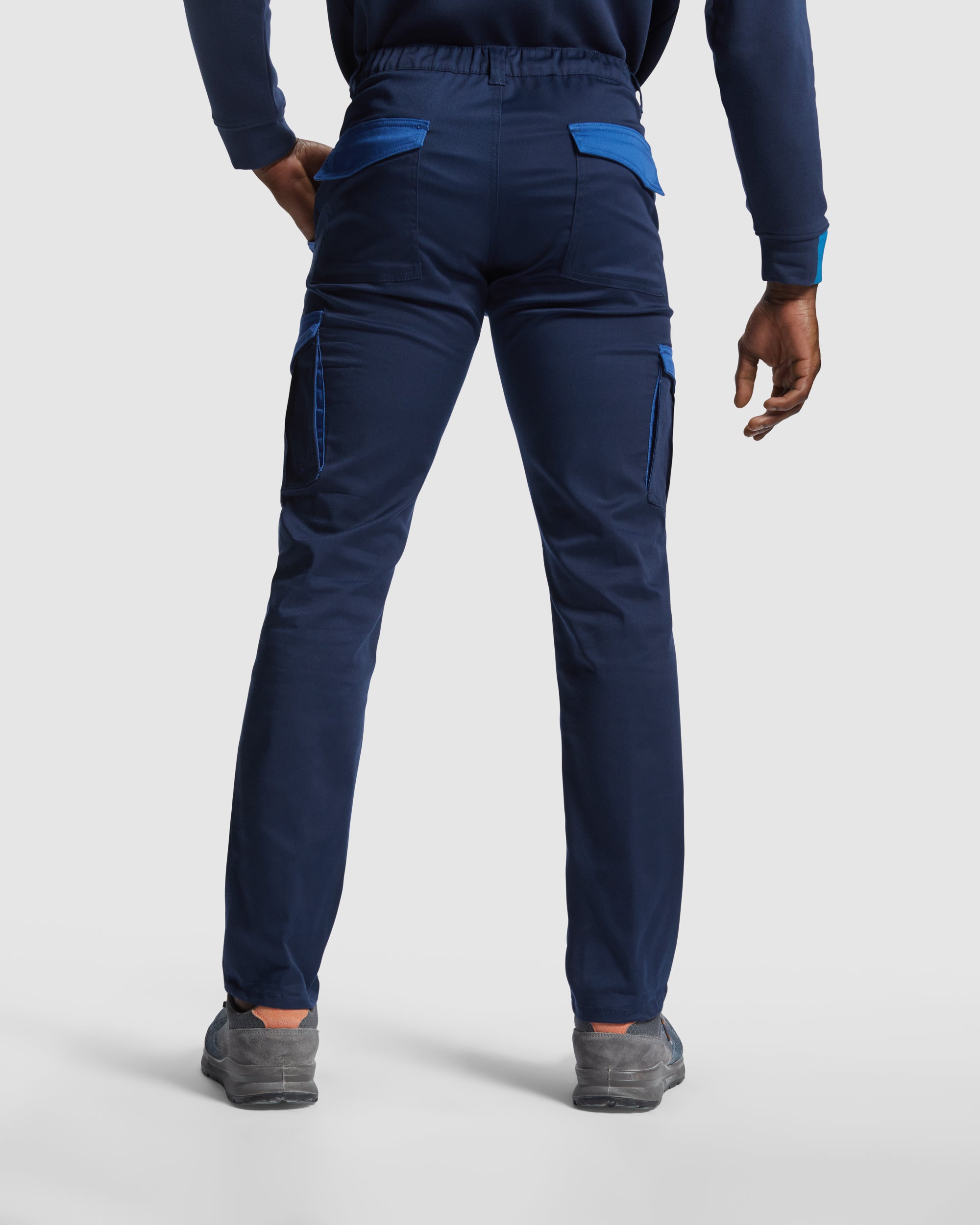 Pantaloni lungi in 2 culori cu buzunare laterale TROOPER