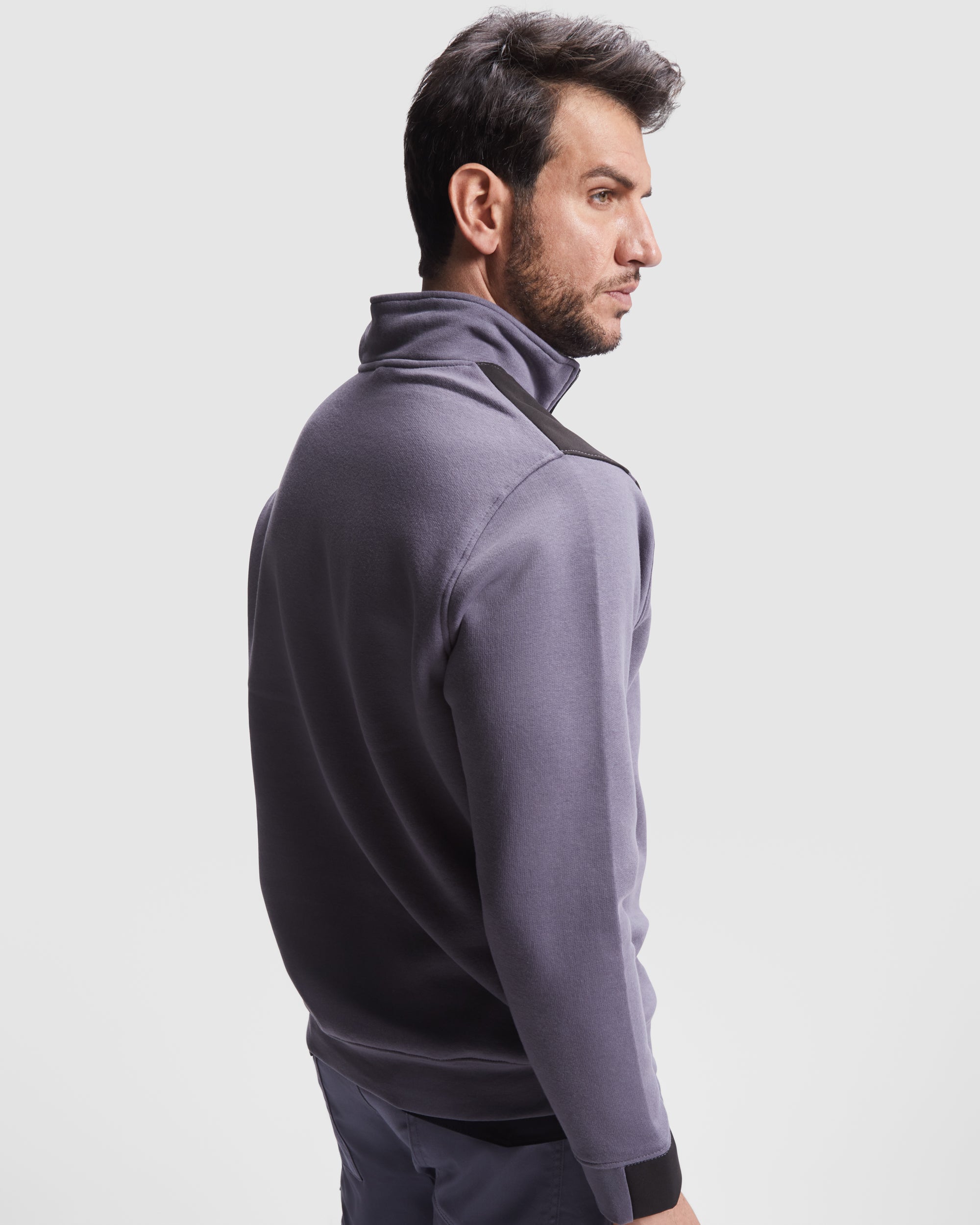 Bluza de lucru in 2 culori cu fermoar MAVERICK