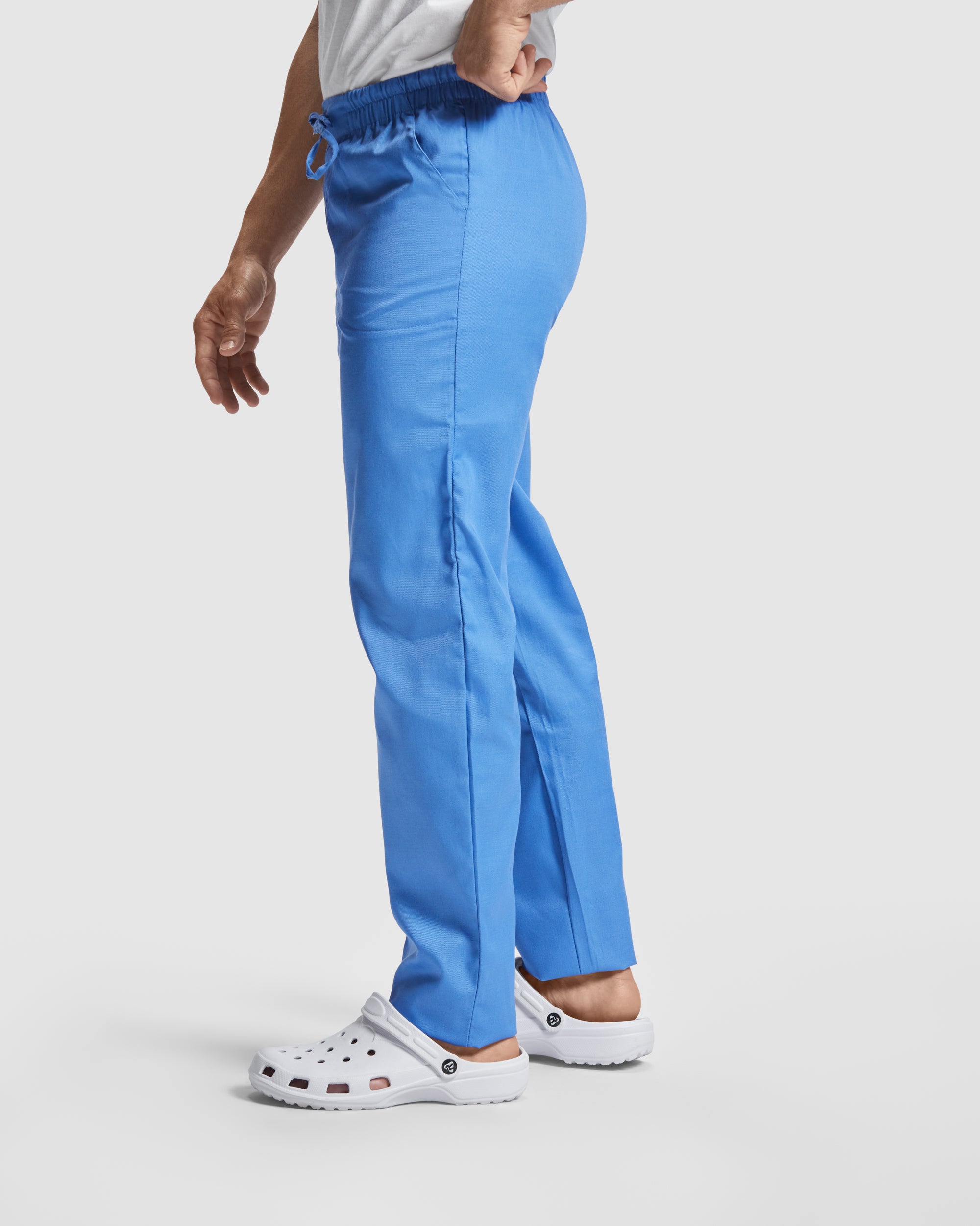 Pantaloni medicali barbati cu talie elastica CARE