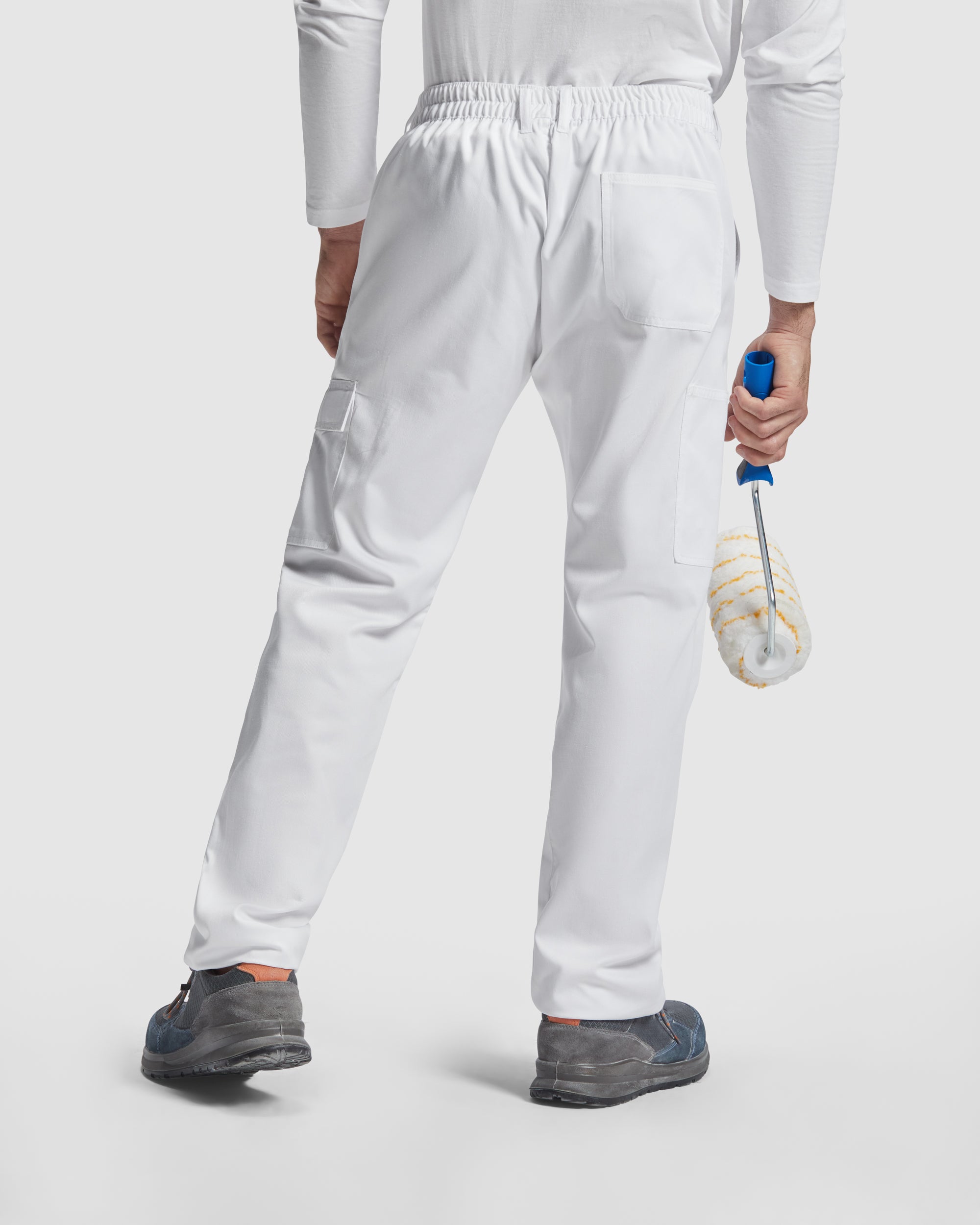 Pantaloni lungi de lucru albi PINTOR