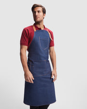 Sort lung din denim cu buzunare BATALI