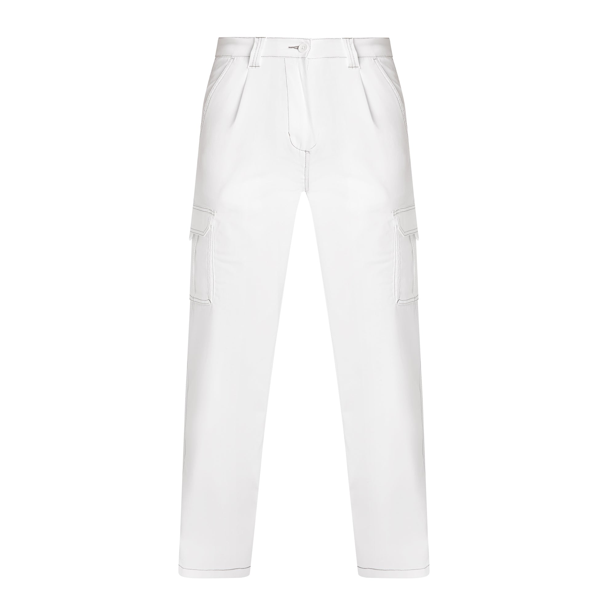 Pantaloni lungi din material elastic cu buzunare laterale DAILY STRETCH