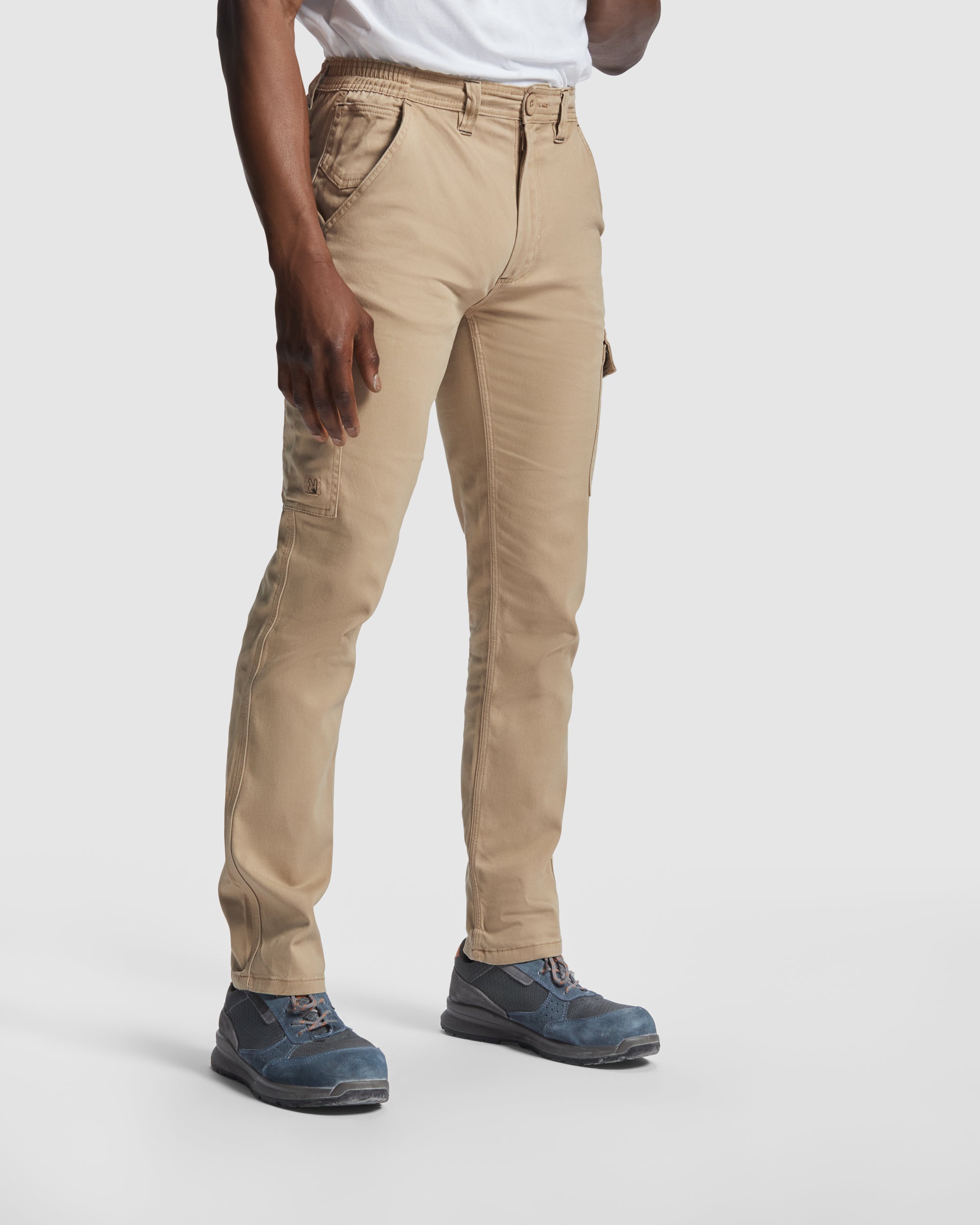 Pantaloni lungi tip cargo cu buzunare laterale FONTA