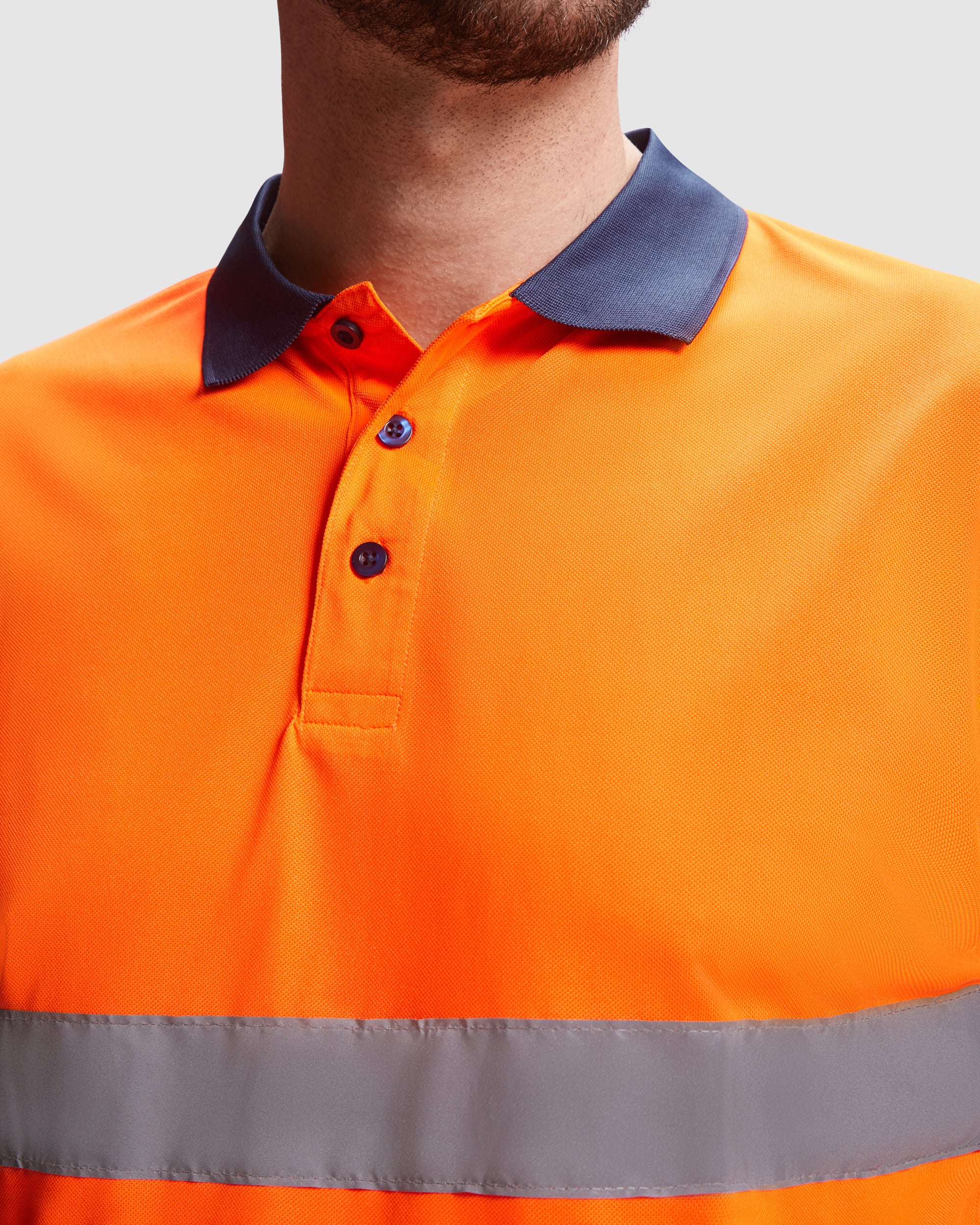 Tricou polo reflectorizant POLARIS