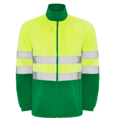 Jacheta fleece reflectorizanta cu fermoar ALTAIR