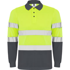 Tricou polo reflectorizant cu maneca lunga POLARIS L/S