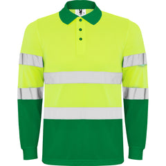 Tricou polo reflectorizant cu maneca lunga POLARIS L/S