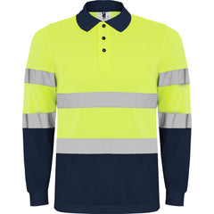 Tricou polo reflectorizant cu maneca lunga POLARIS L/S