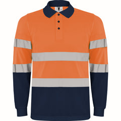 Tricou polo reflectorizant cu maneca lunga POLARIS L/S